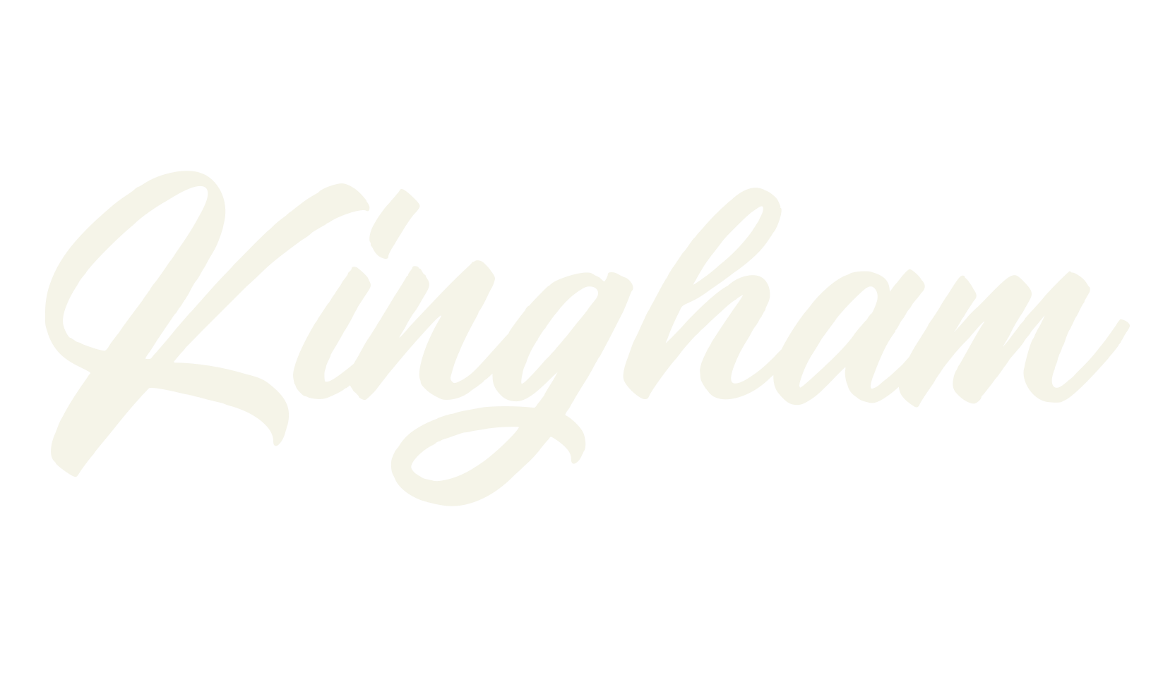 Kingham, bold font preview