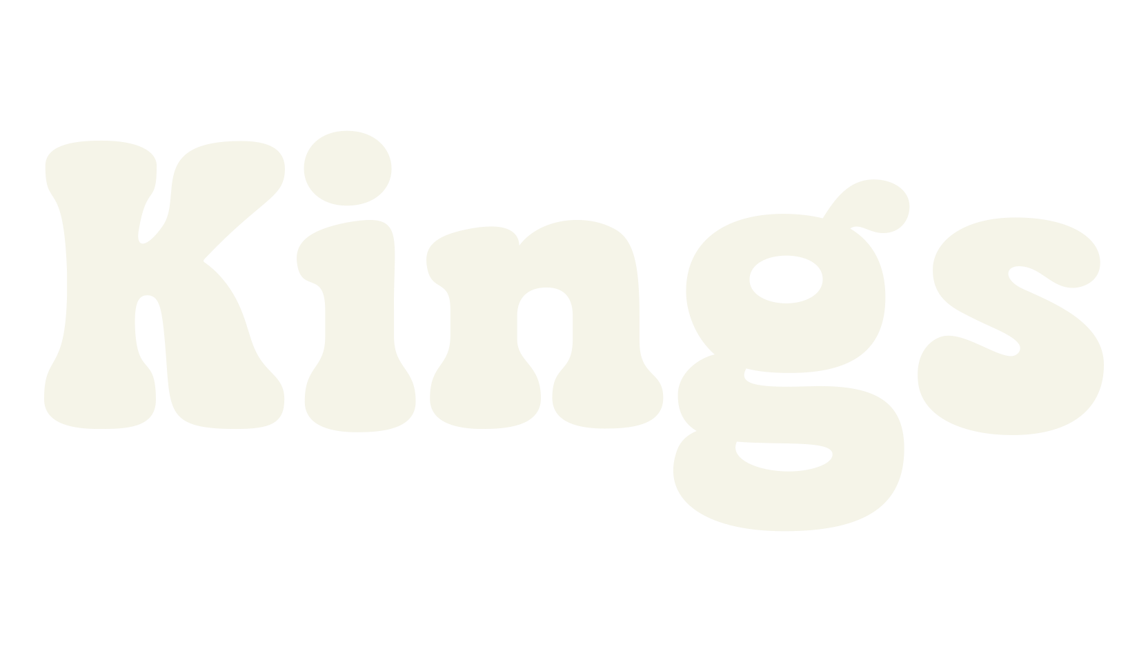 Kings, food font preview