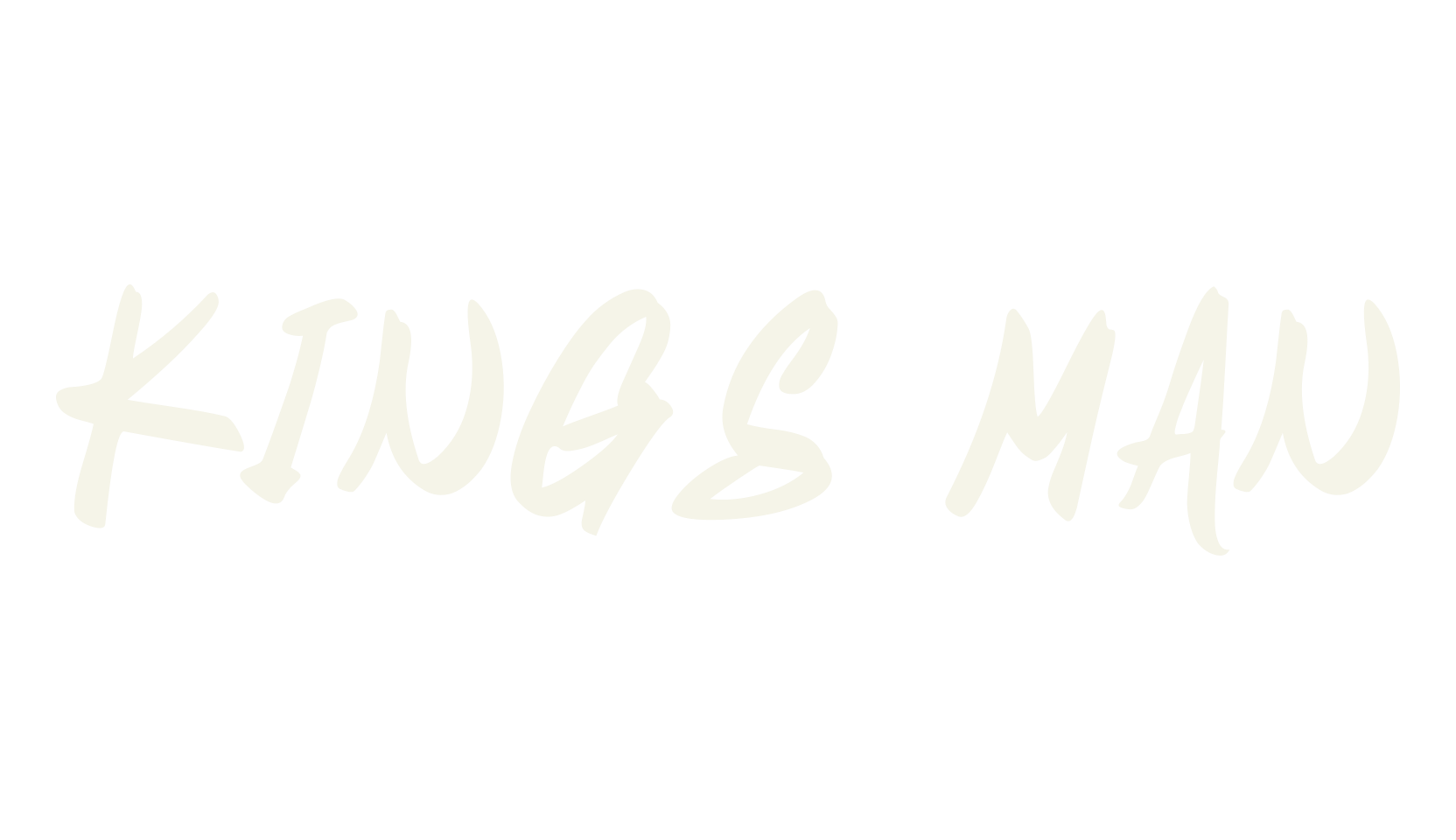 Kings Man, graffiti font preview