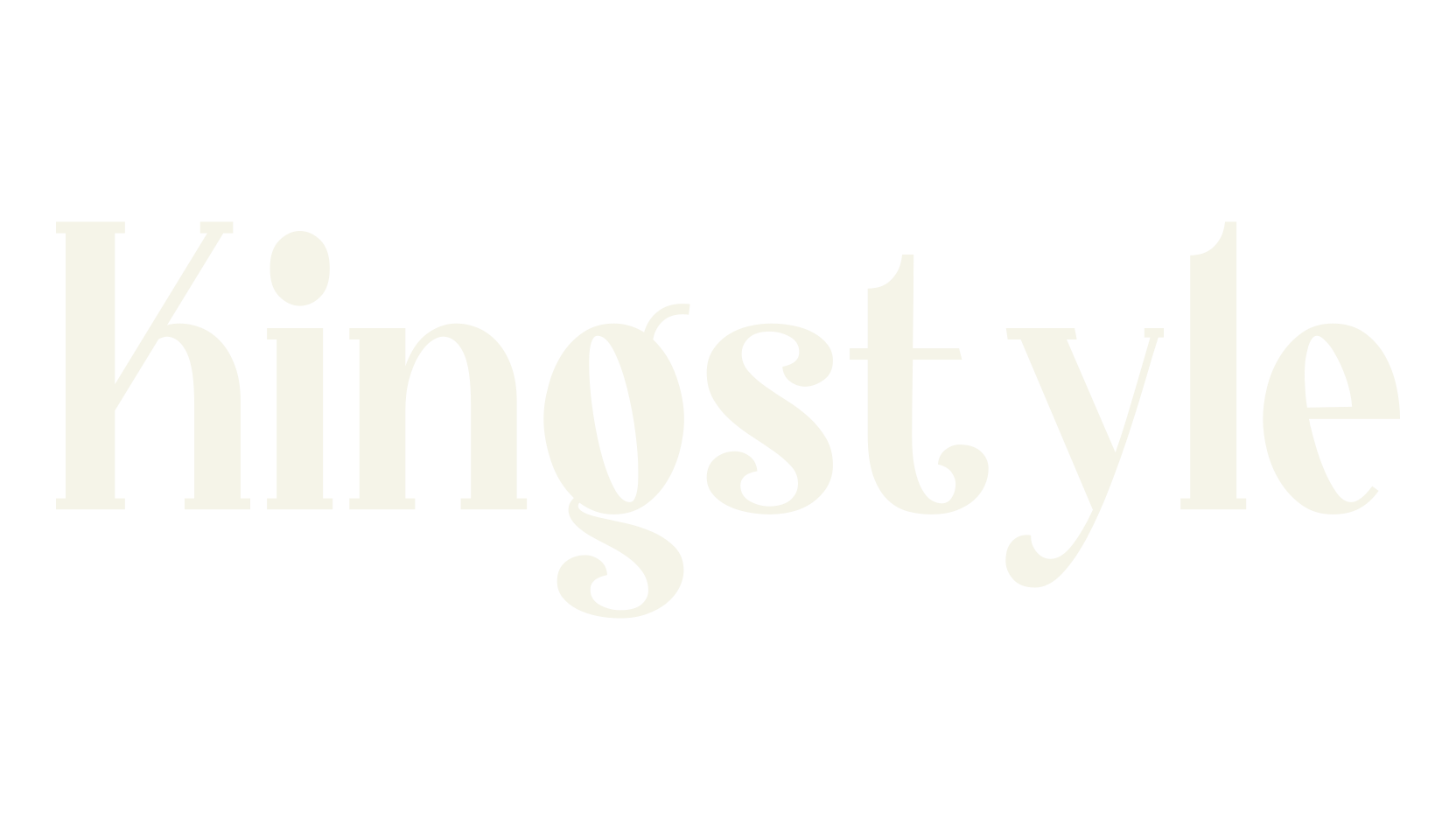 Kingstyle, fashion script font preview