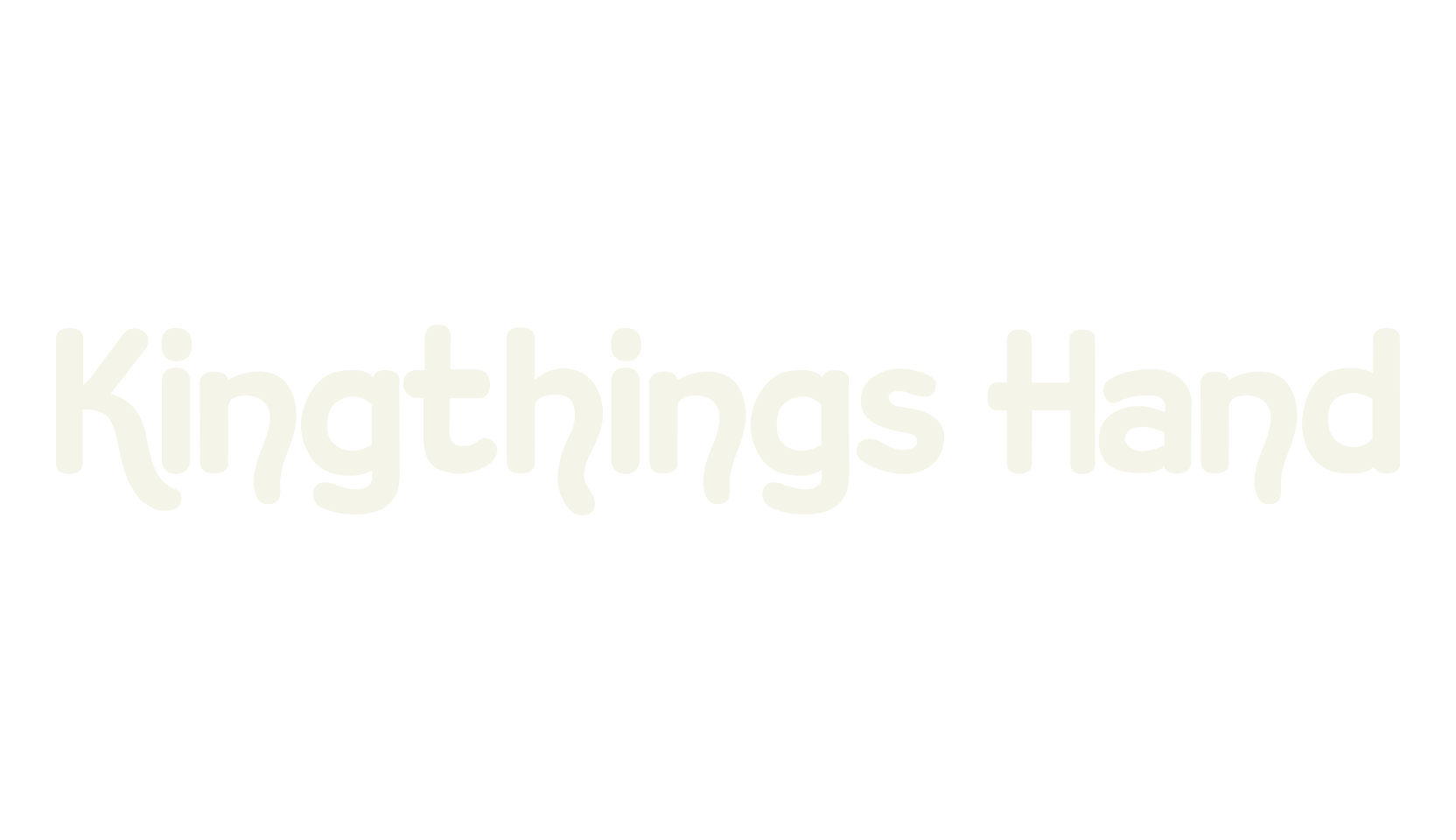 Kingthings Hand, handwritten font preview