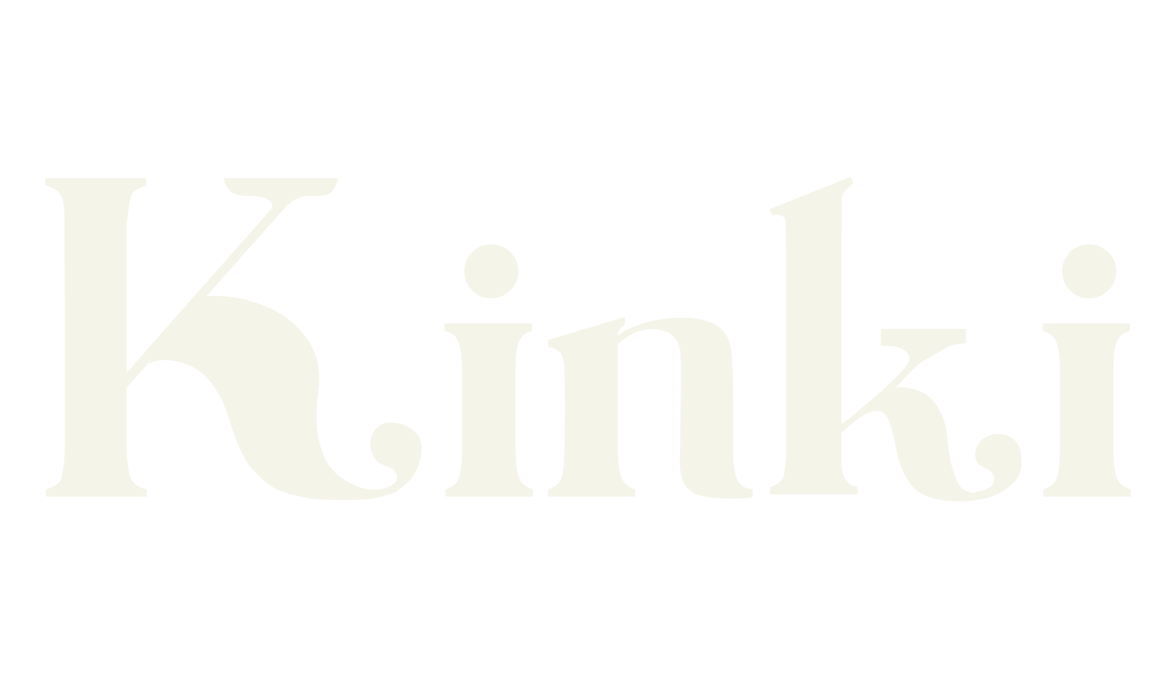 Kinki, serif font preview