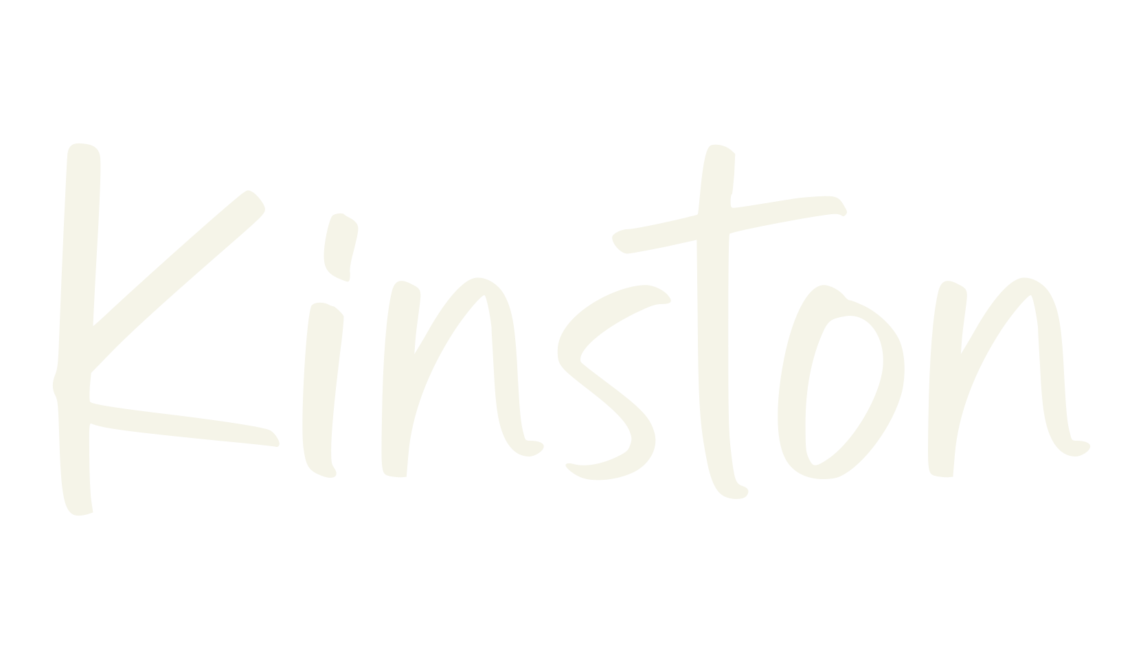 Kinston, handwriting font preview