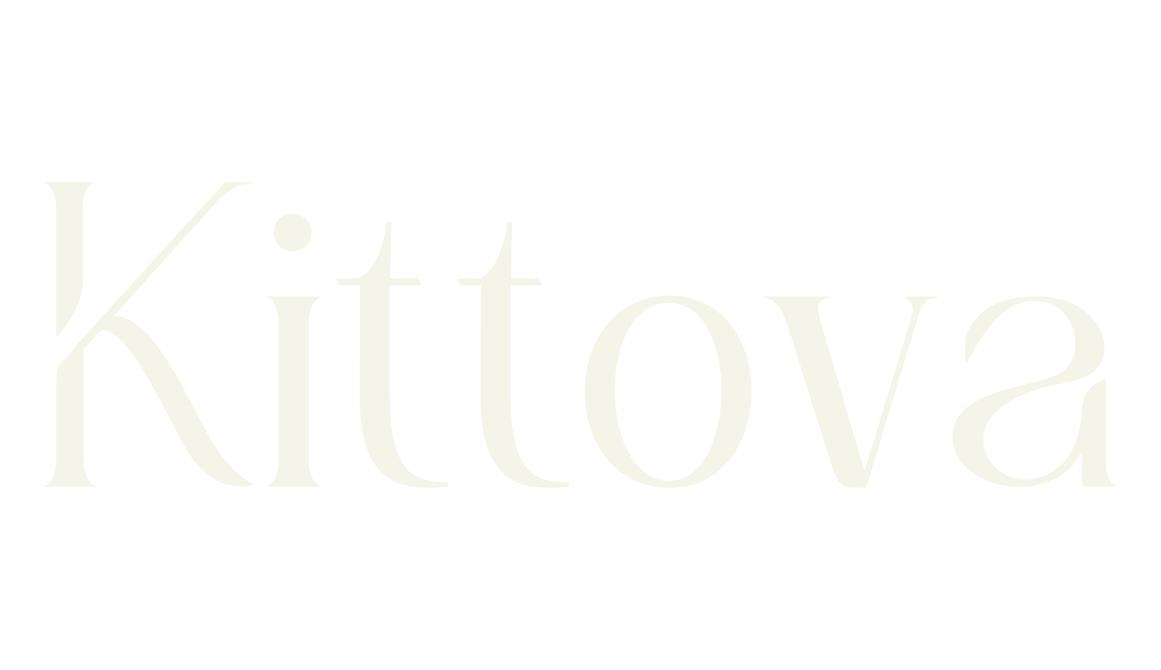 Kittova, wedding font preview
