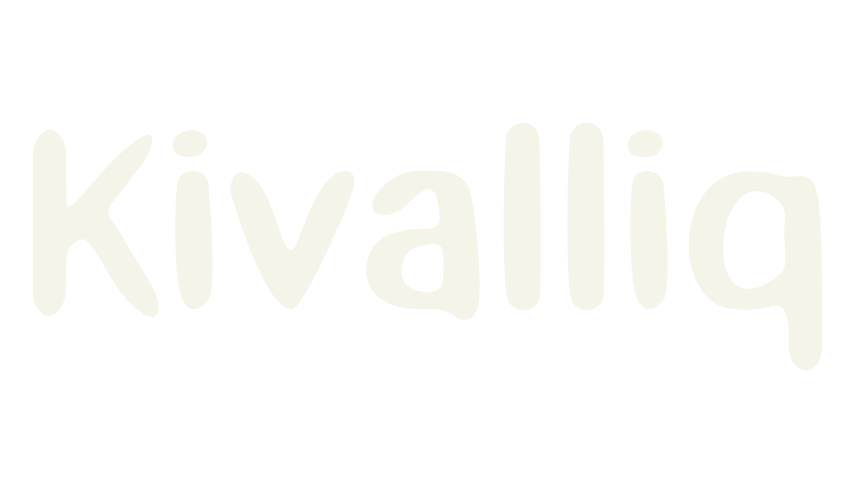 Kivalliq, logo font preview