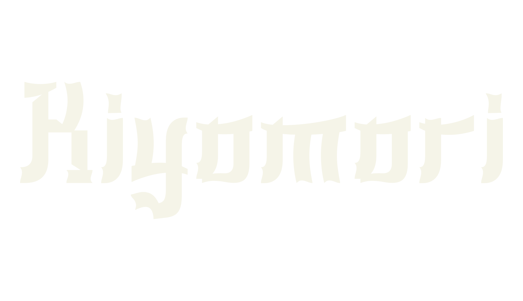Kiyomori, anime font preview