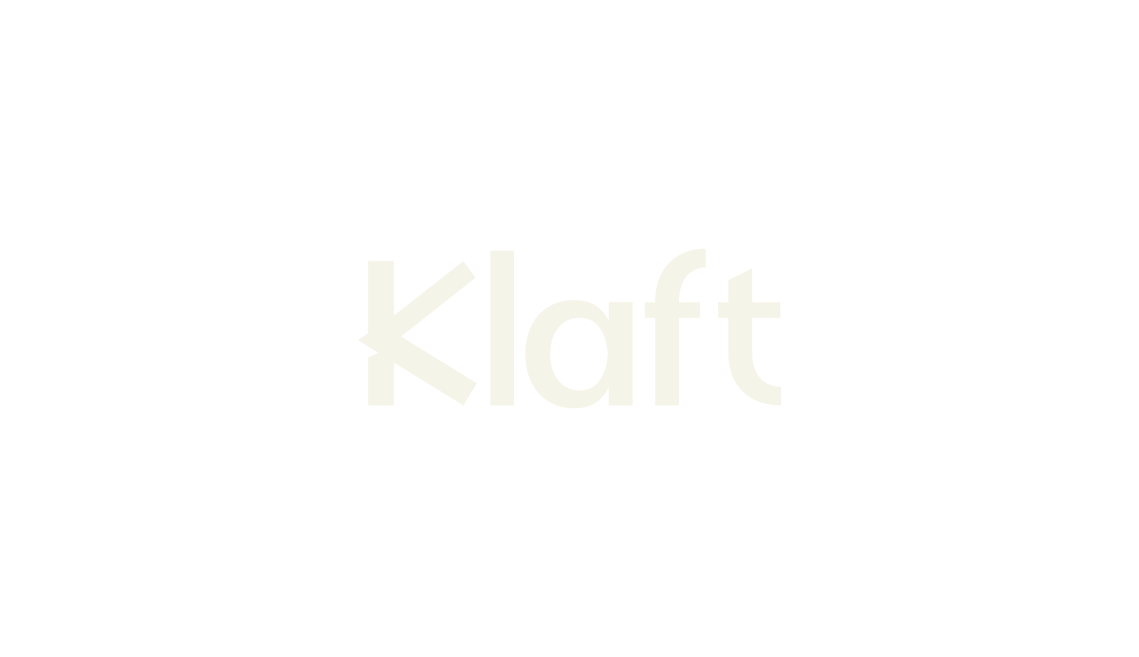 Klaft, modern font preview