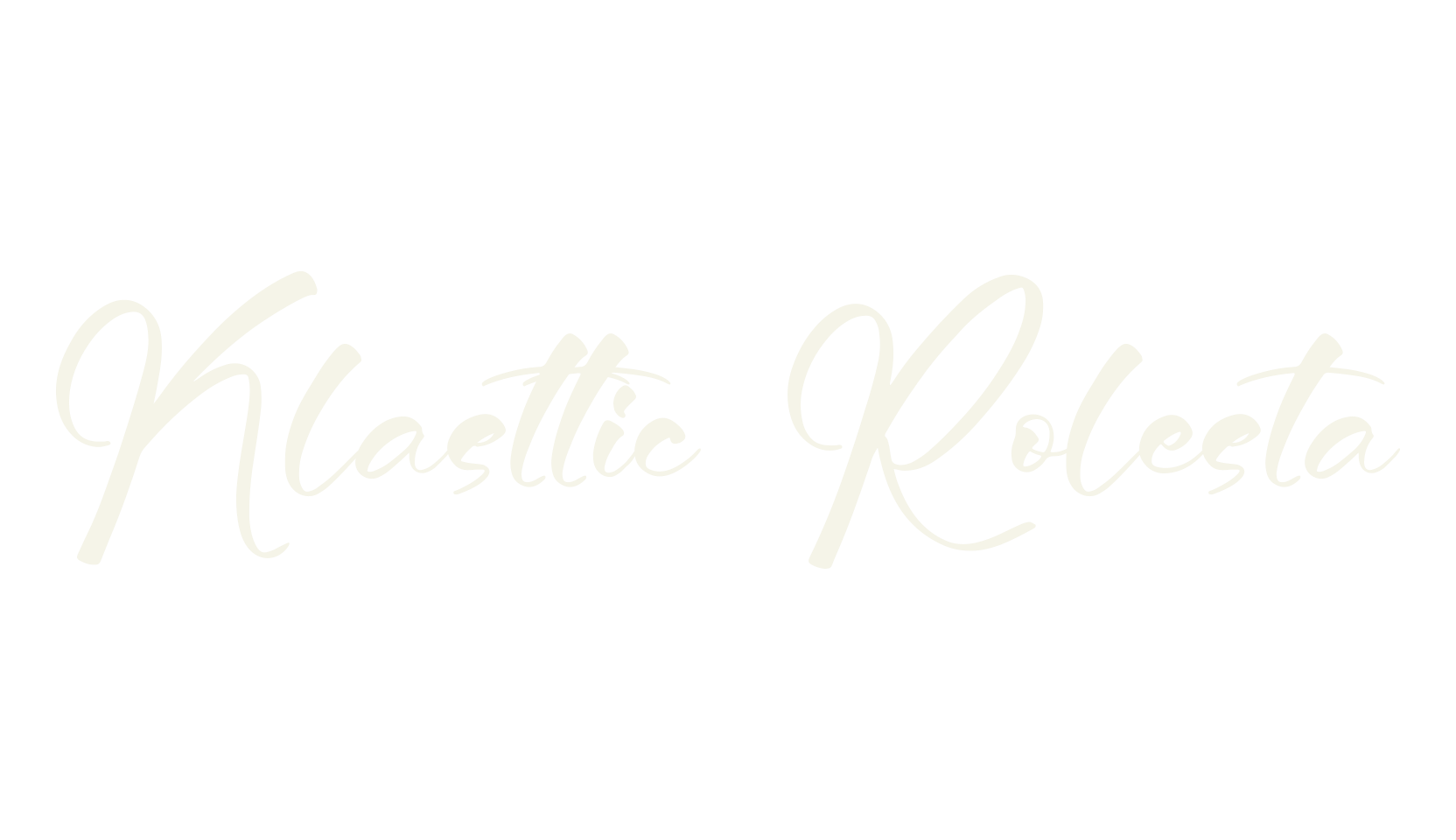 Klasttic Rolesta, script font preview