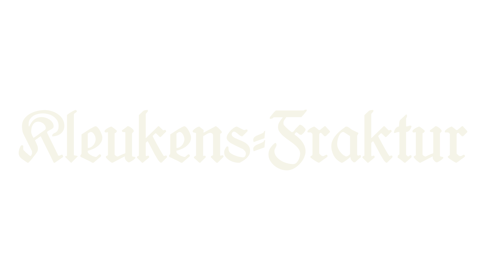 Kleukens-Fraktur, old english font preview