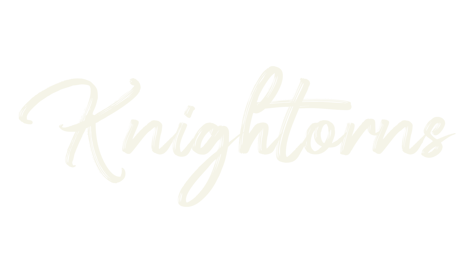 Knightorns, calligraphy font preview