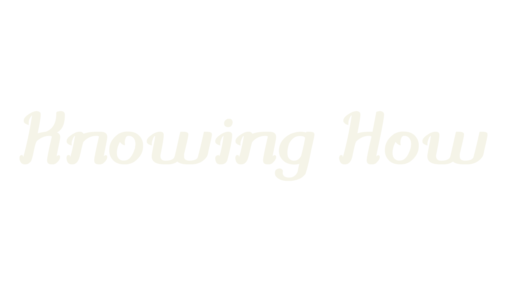 Knowing How, display market font preview