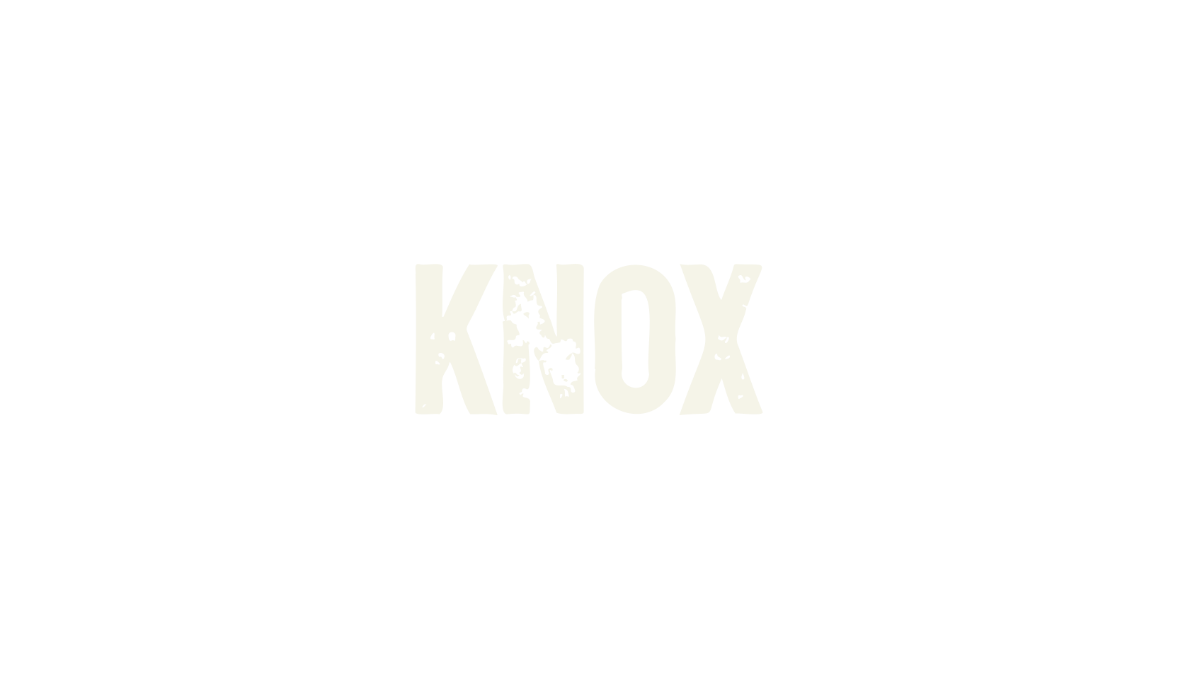 Knox, lettering font preview