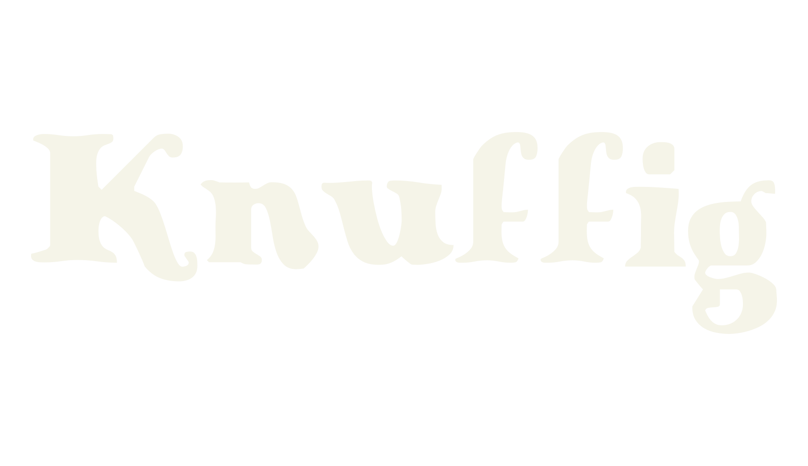 Knuffig, old english font preview
