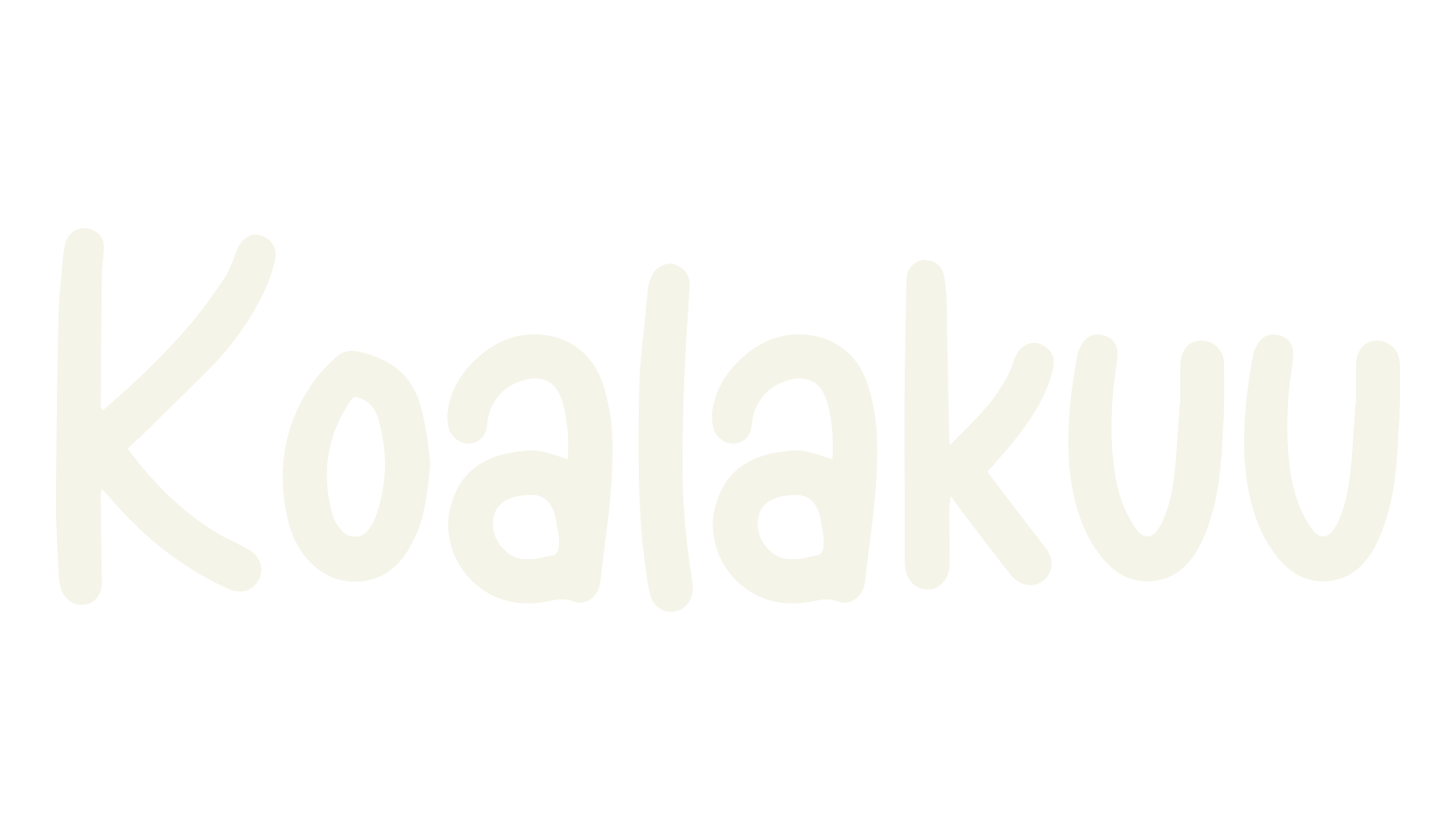Koalakuu, animal font preview