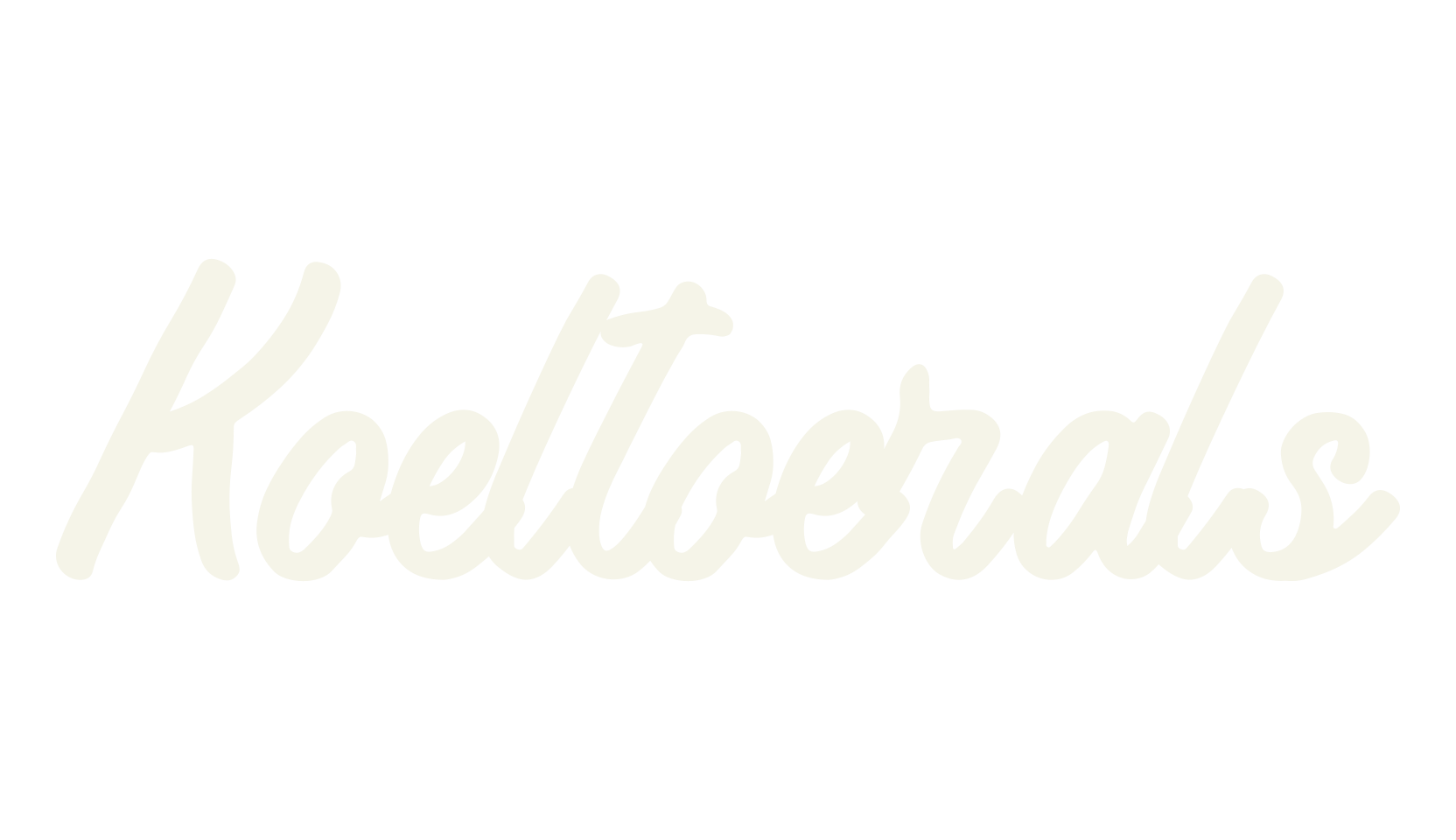 Koeltoerals, masculine font preview