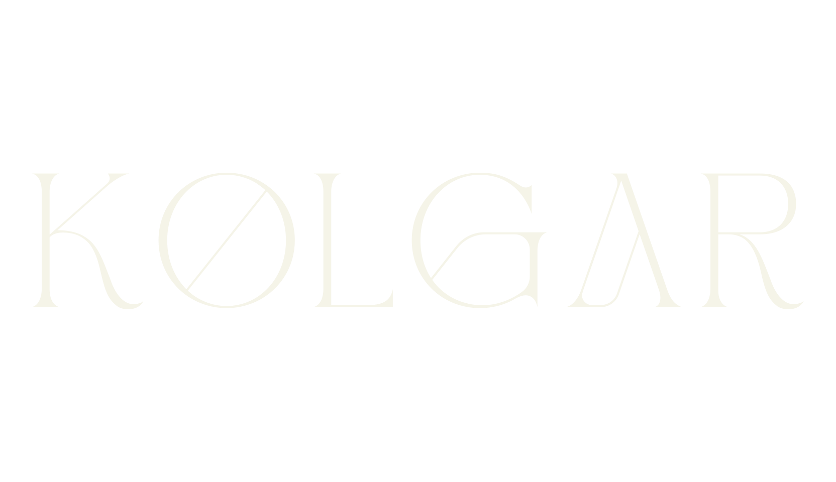 Kolgar, serif font preview