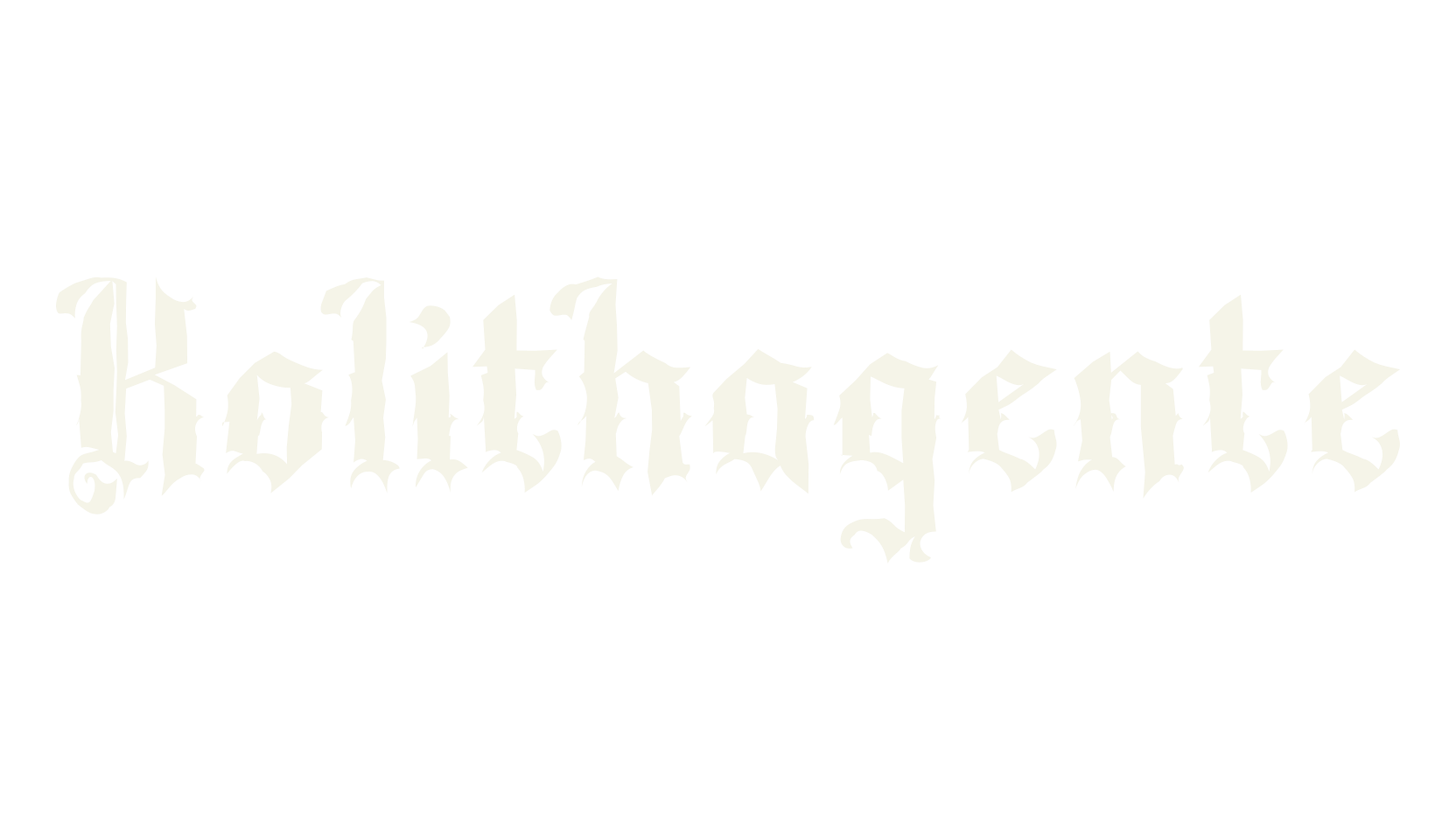 Kolithagente, tattoo font preview
