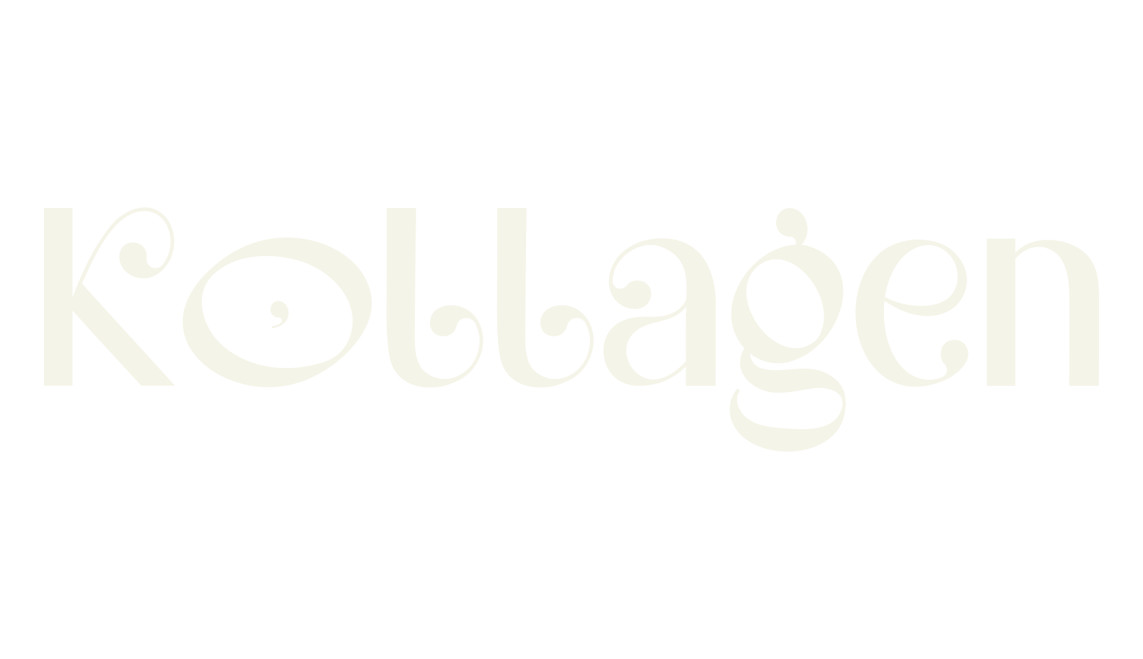 Kollagen, fancy font preview
