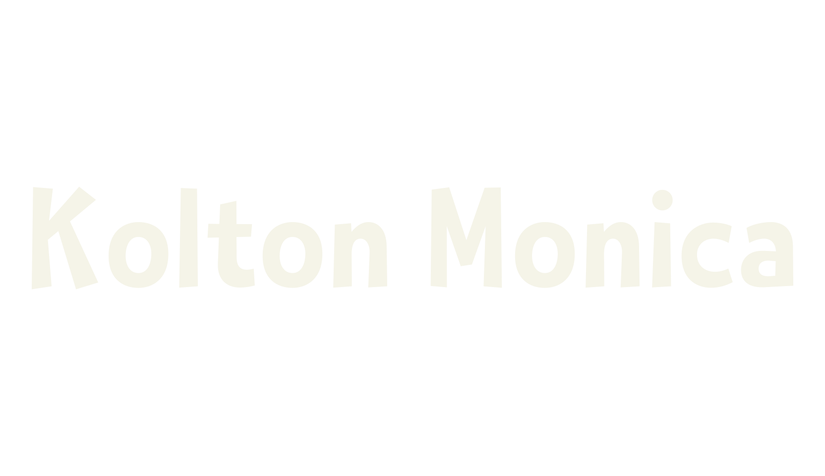 Kolton Monica, cute font preview