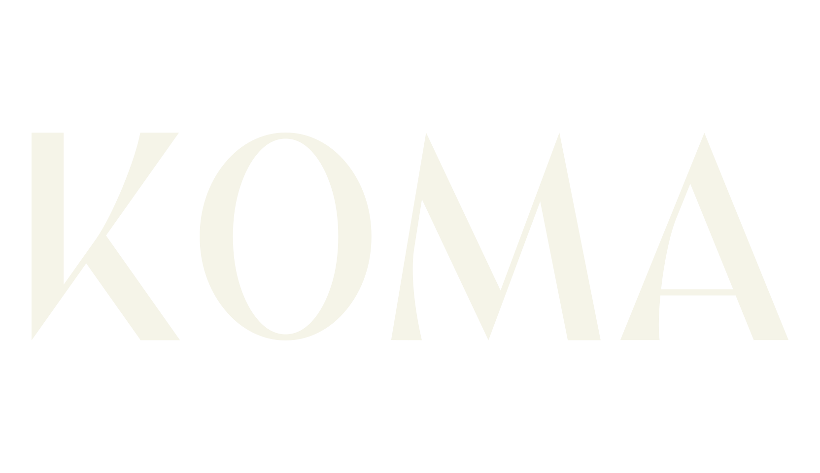 Koma, sans font preview