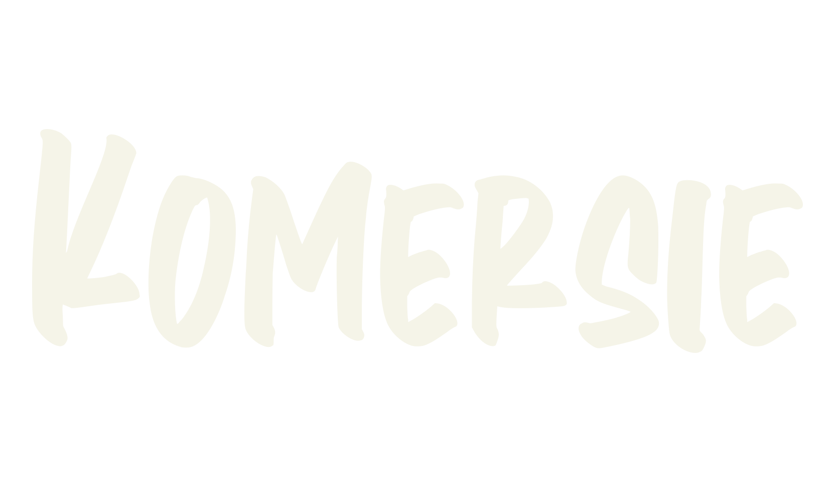 Komersie, marker font preview