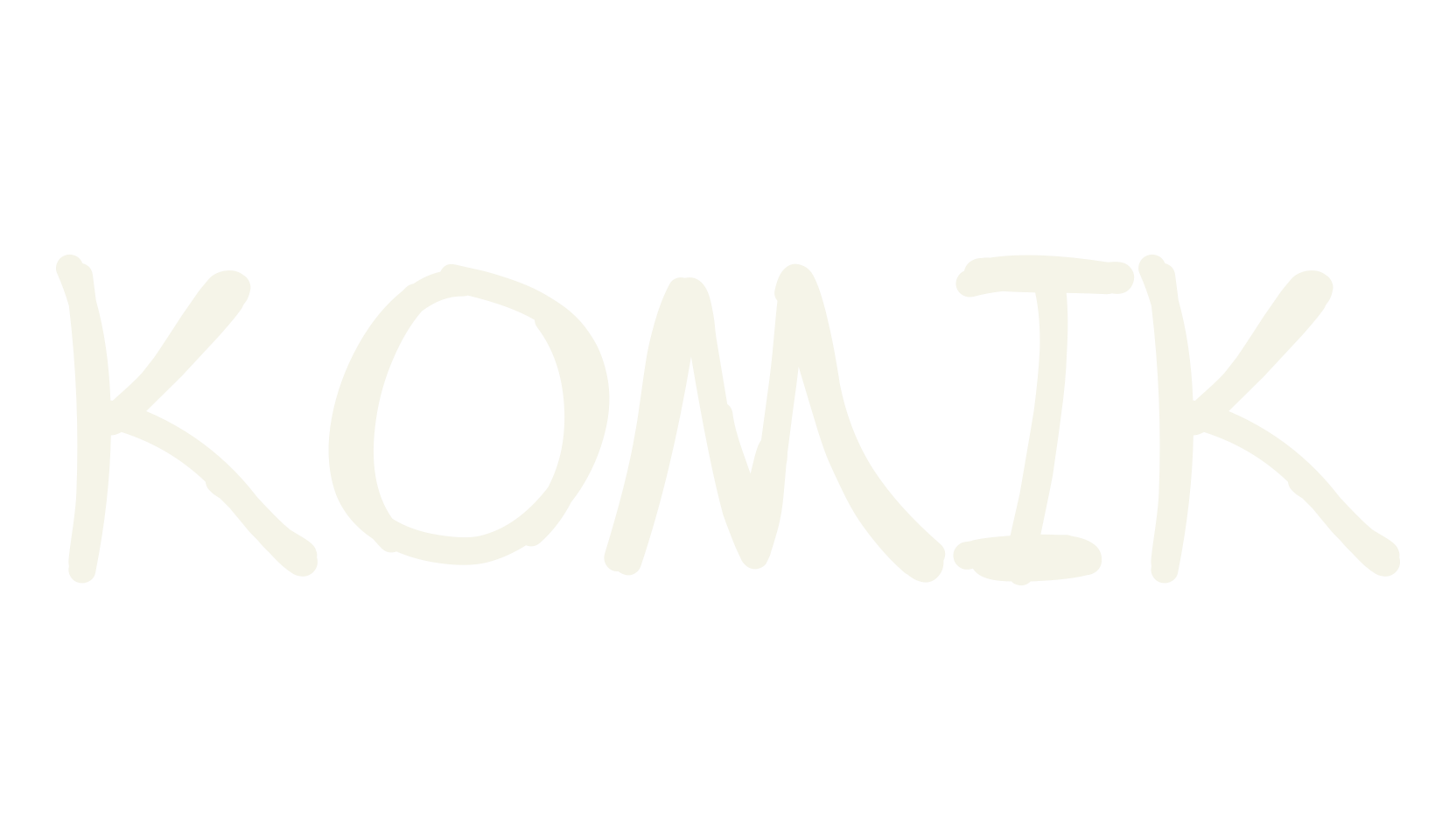 Komik, handwritten font preview