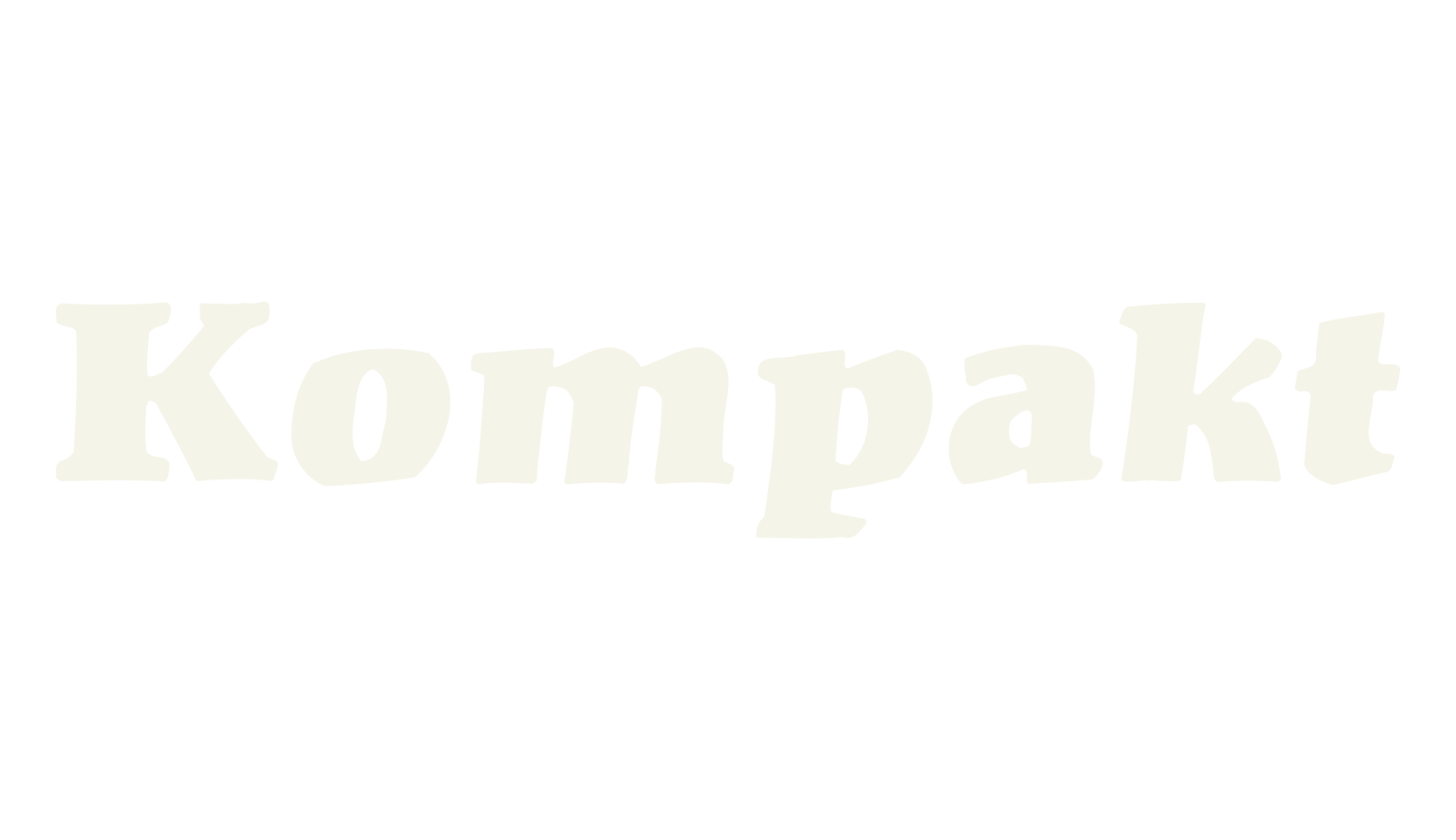 Kompakt, display market font preview