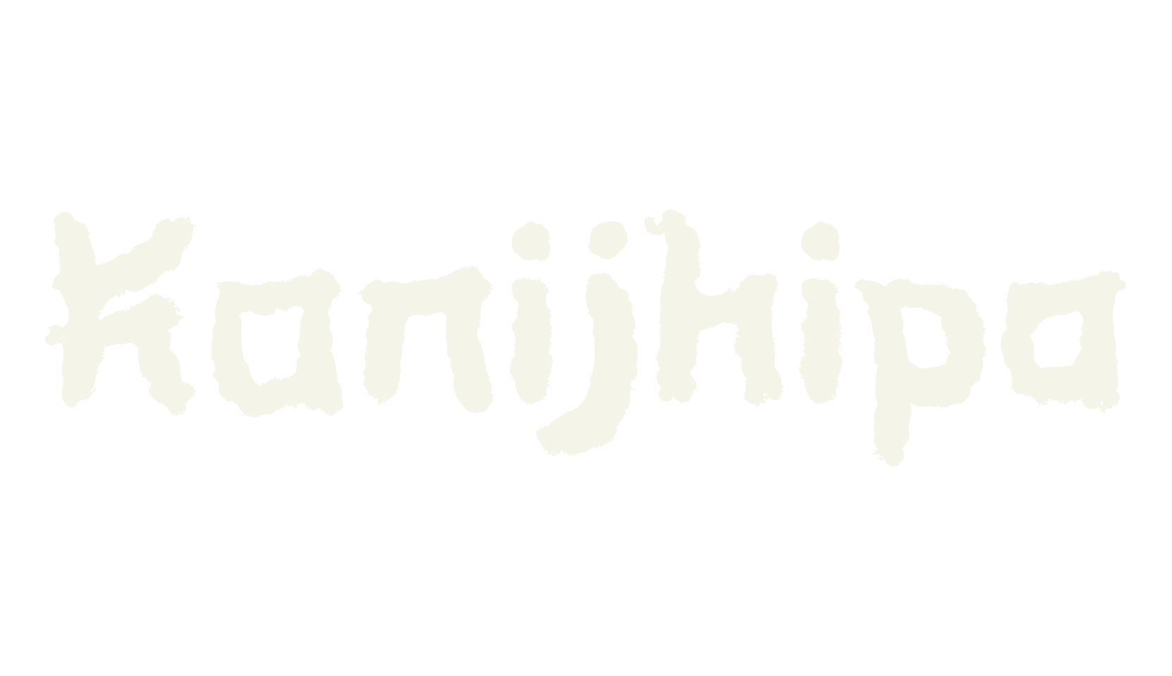 Konijhipa, korean font preview