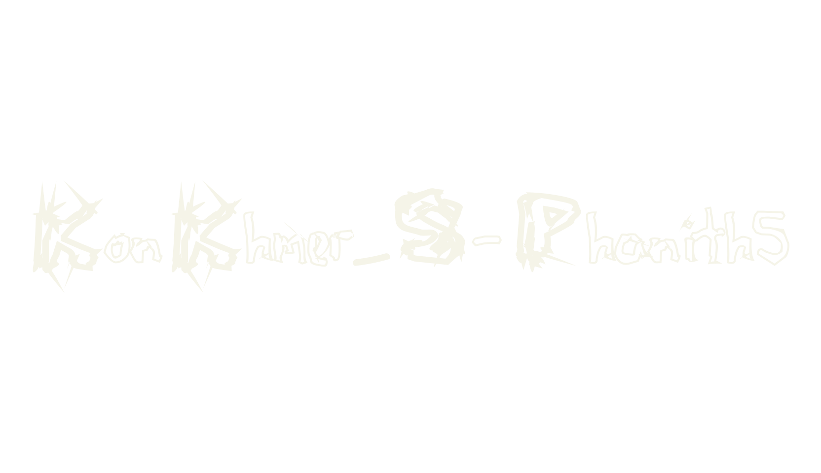 KonKhmer_S-Phanith5, display font preview