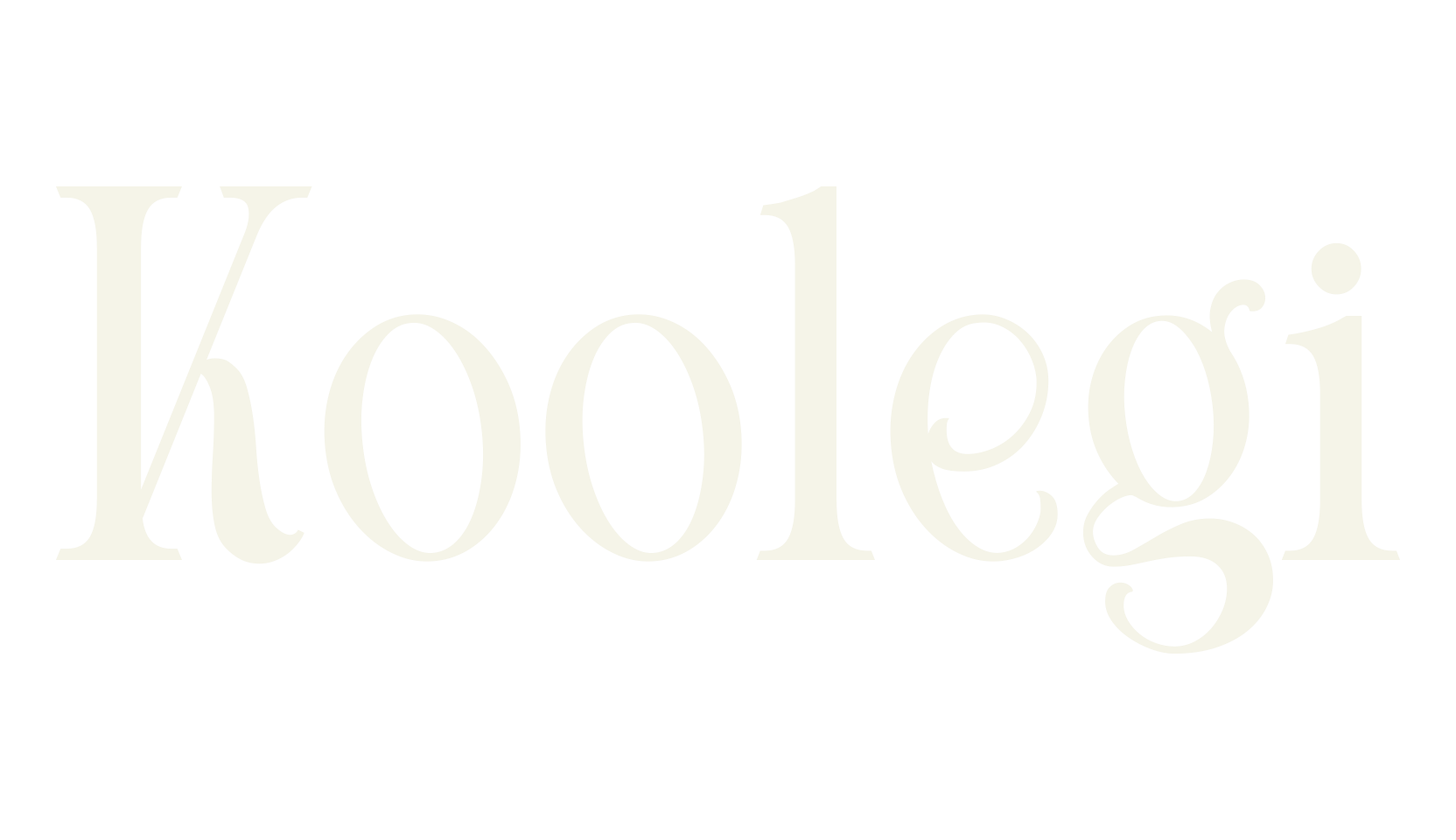 Koolegi, fashion script font preview