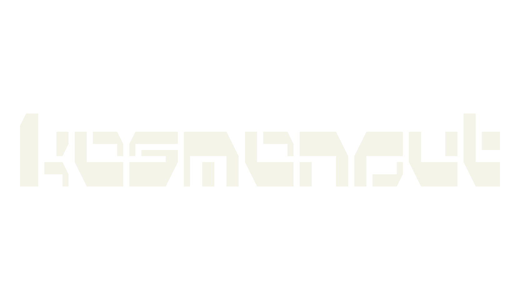 Kosmonaut, sci-fi font preview