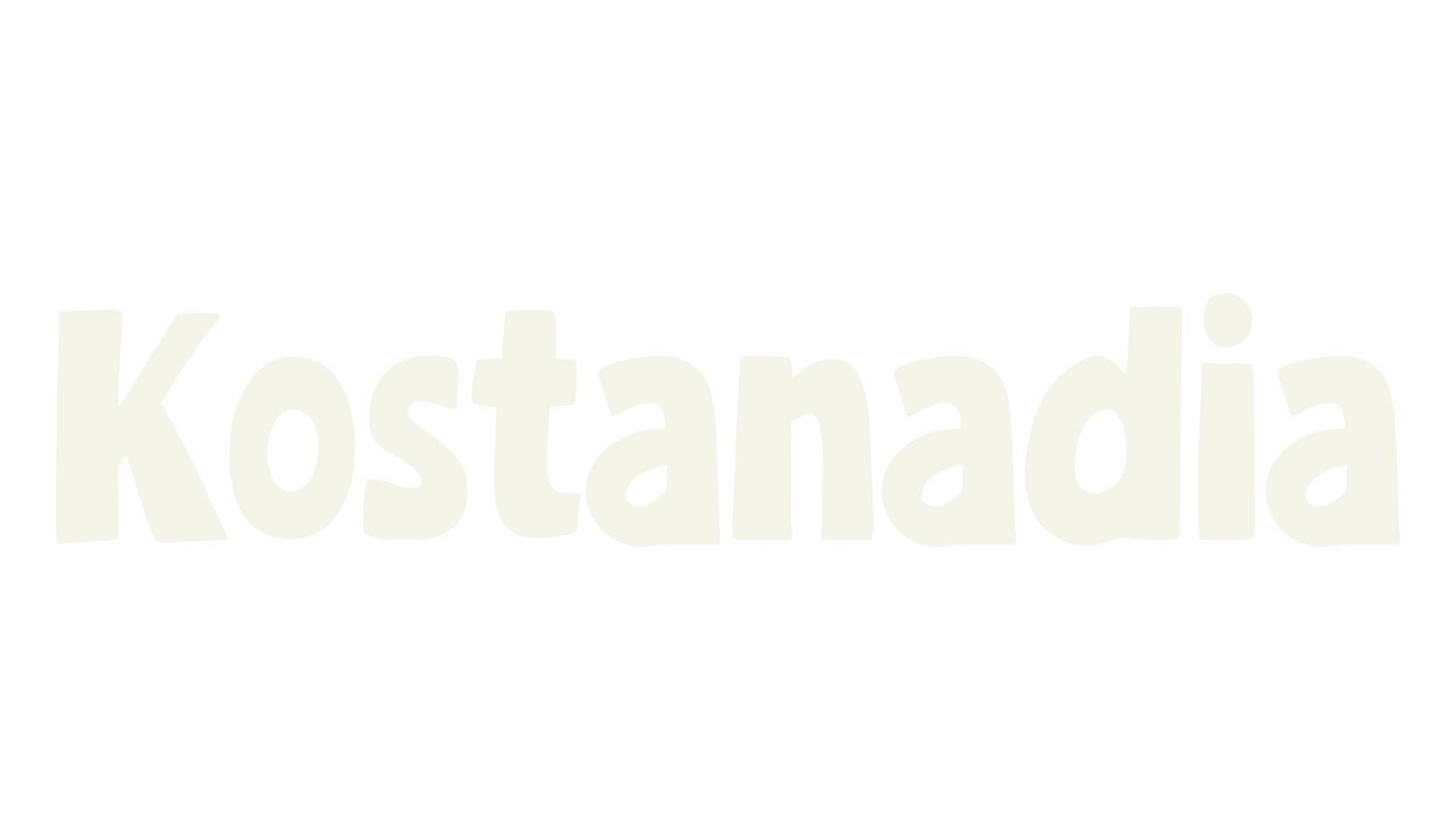 Kostanadia, instagram font preview