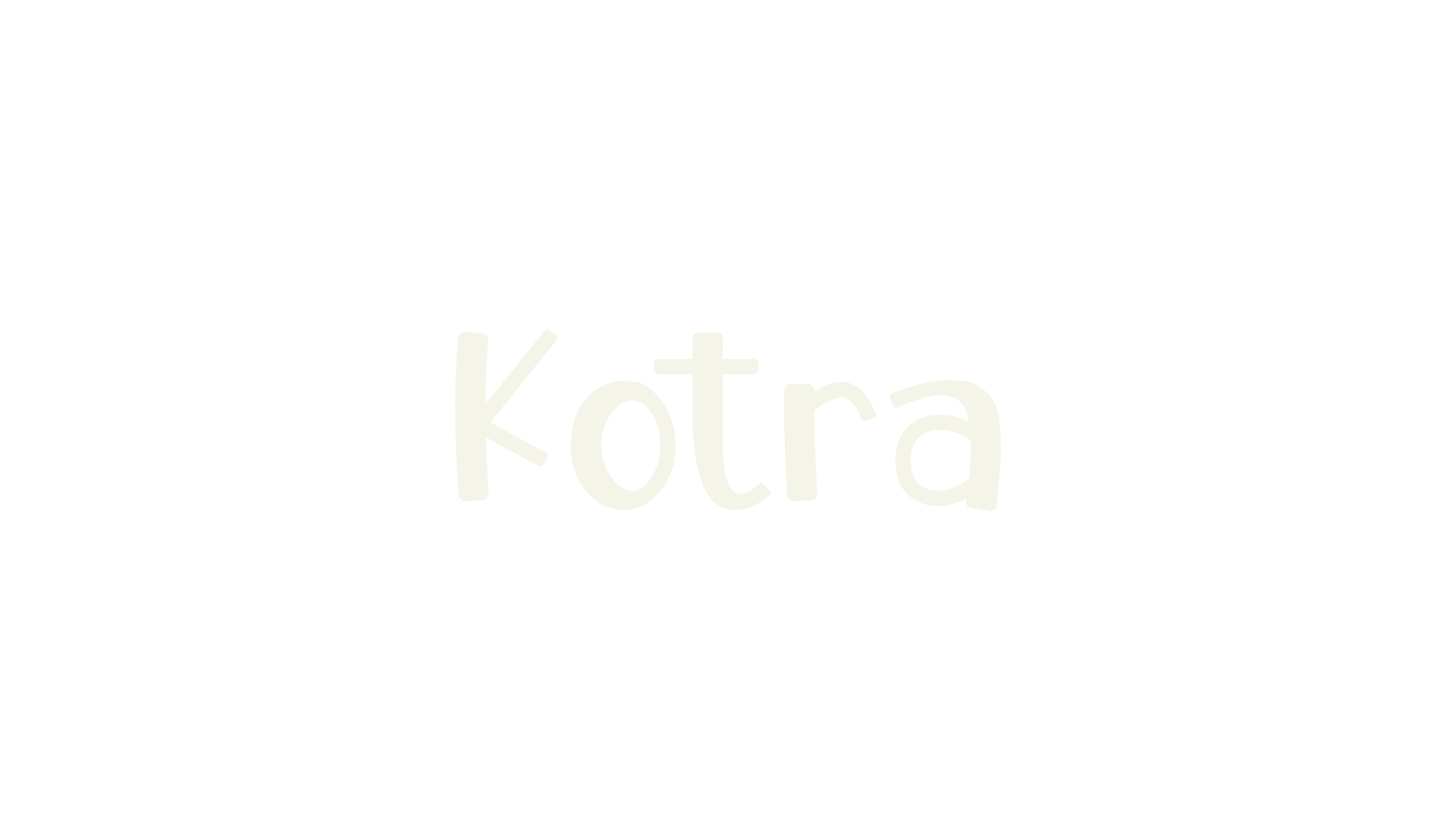 Kotra, cute font preview