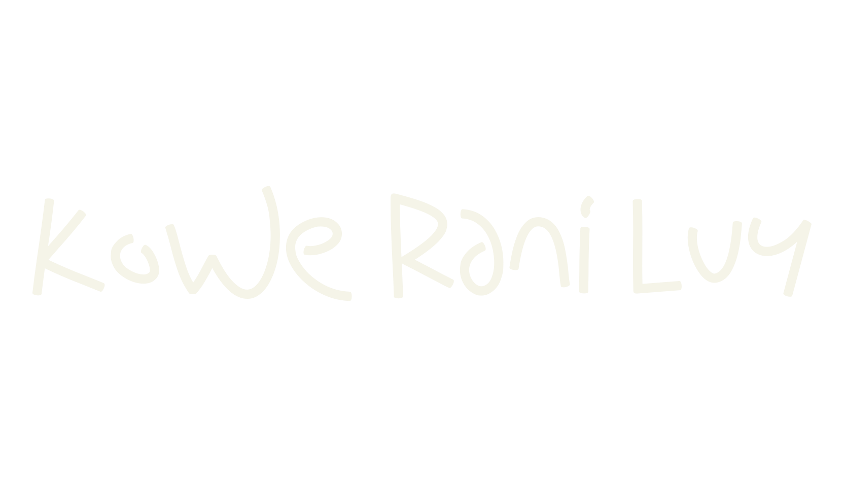 Kowe Rani Luy, cool font preview