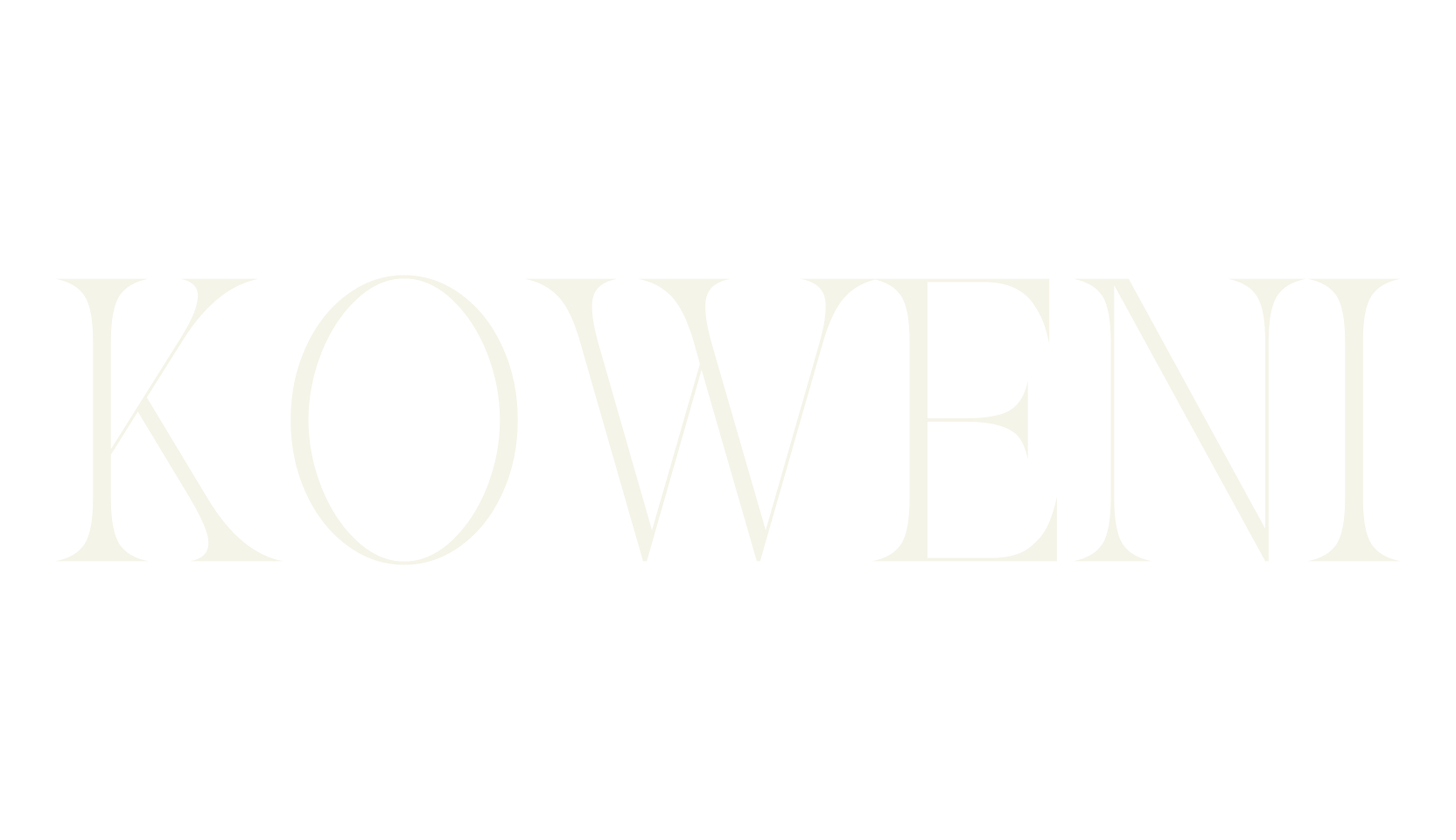 KOWENI, calligraphy font preview