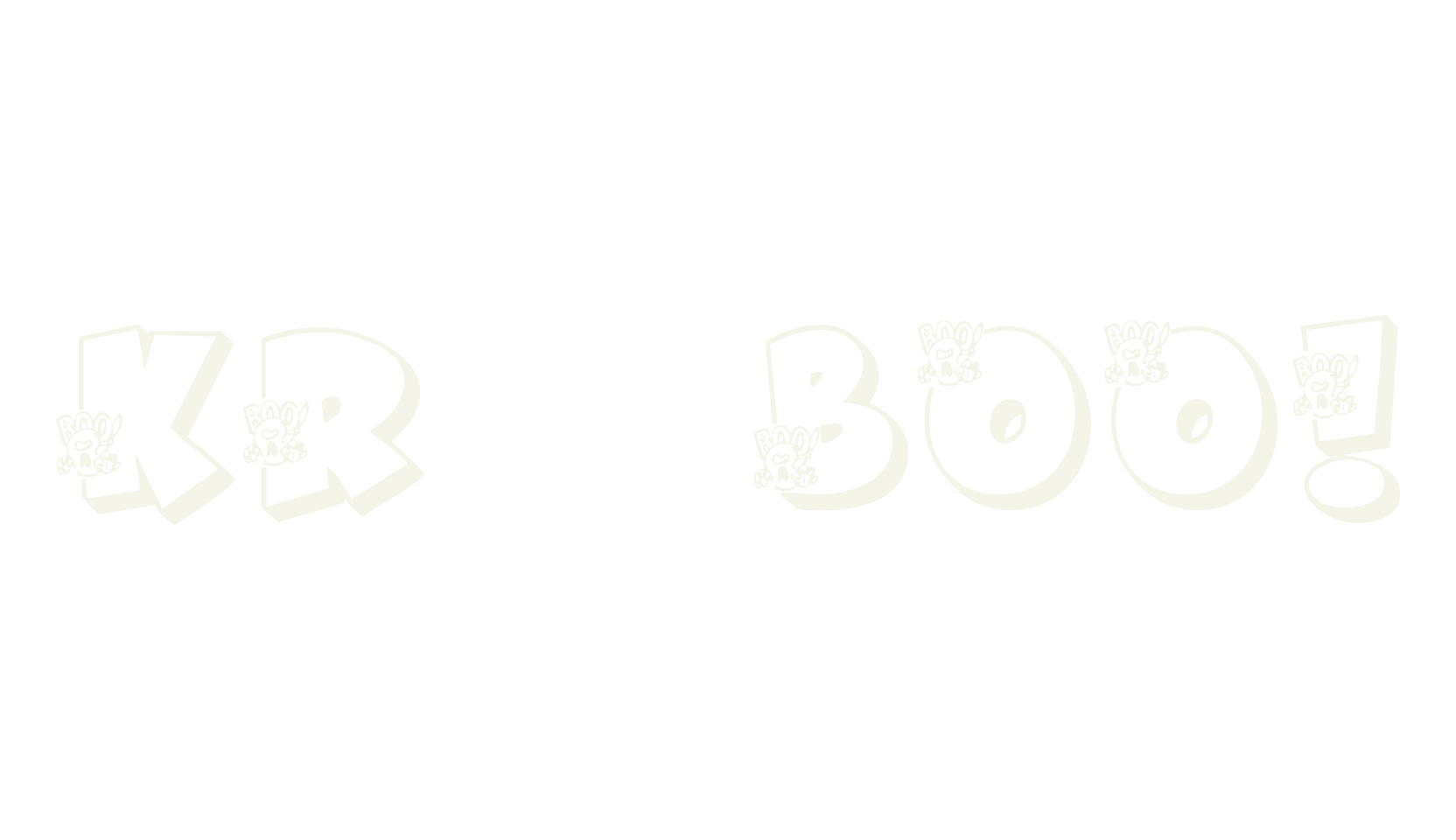 KR Boo!, display market font preview