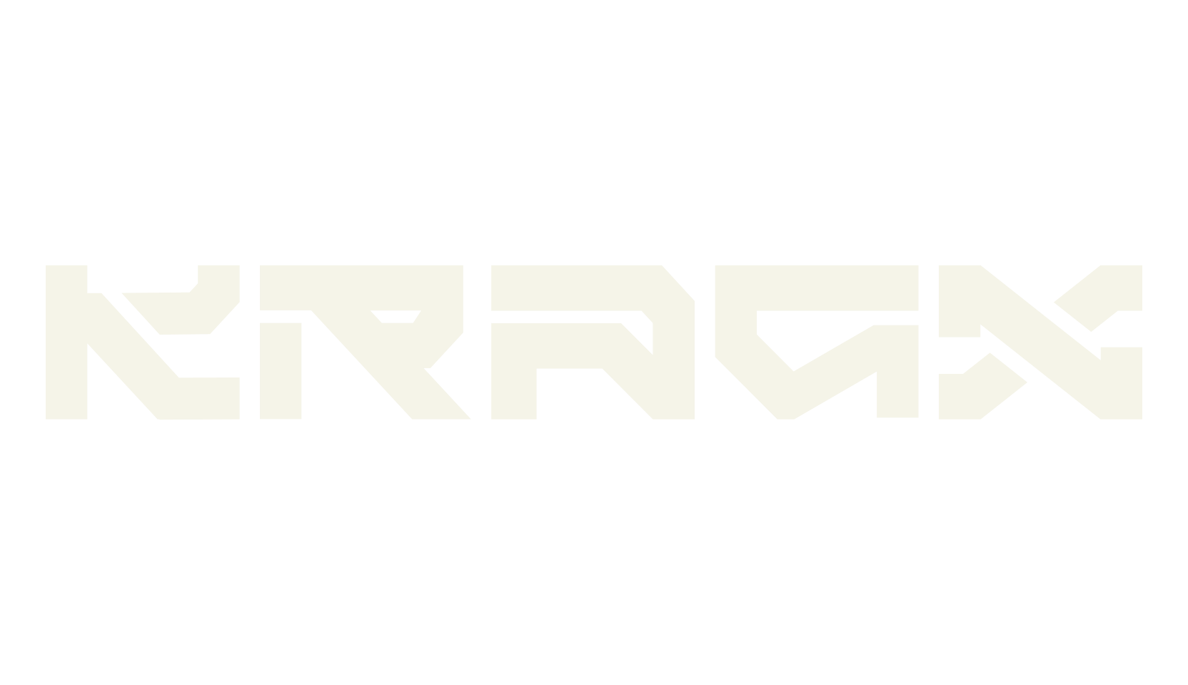 KRAGX, cyberpunk font preview