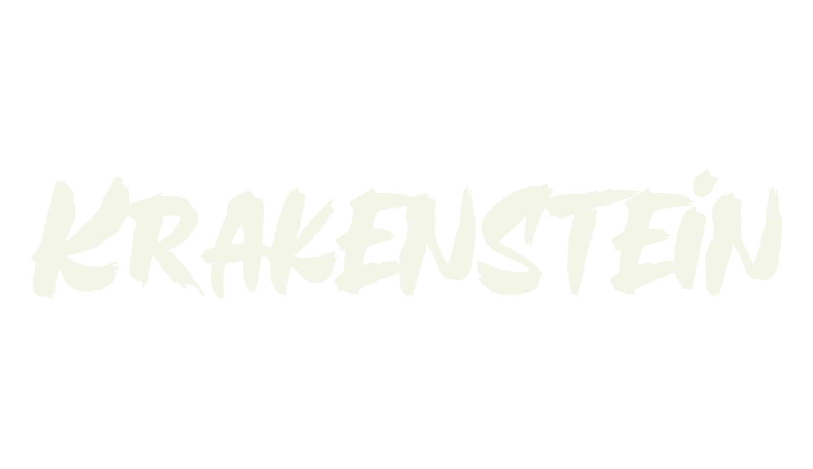 Krakenstein, horror font preview