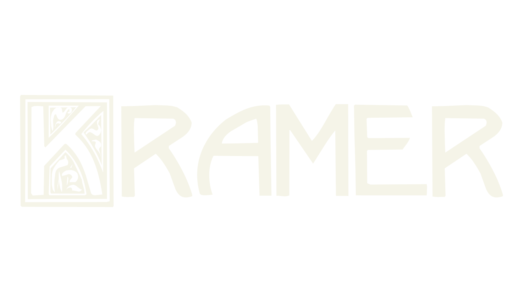 Kramer, display market font preview