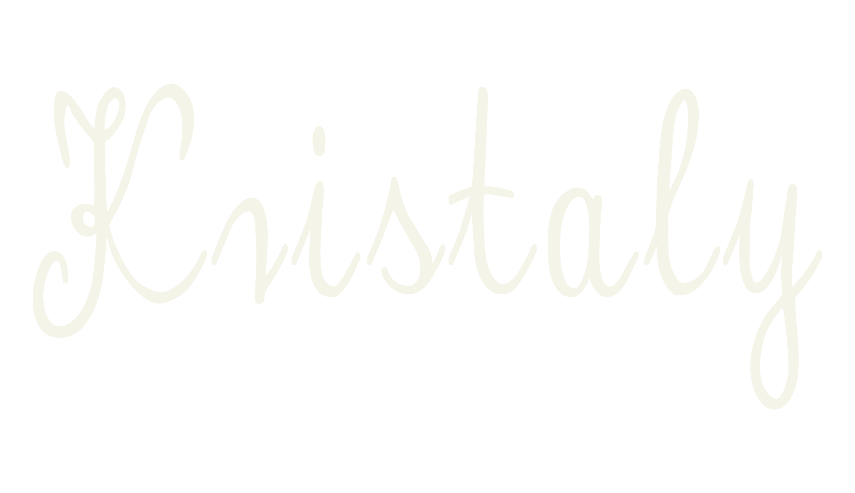 Kristaly, handwriting font preview