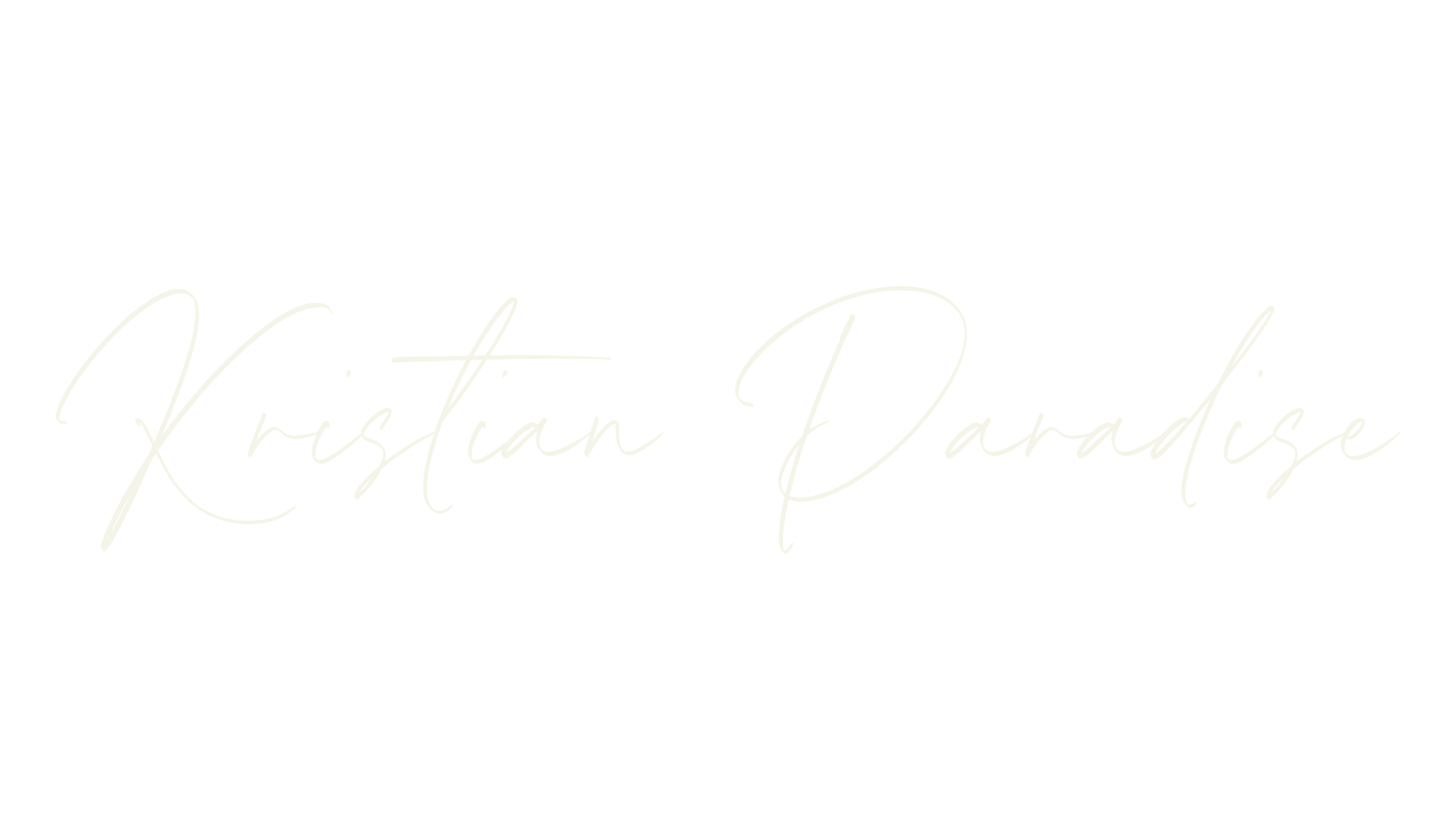 Kristian Paradise, fancy font preview