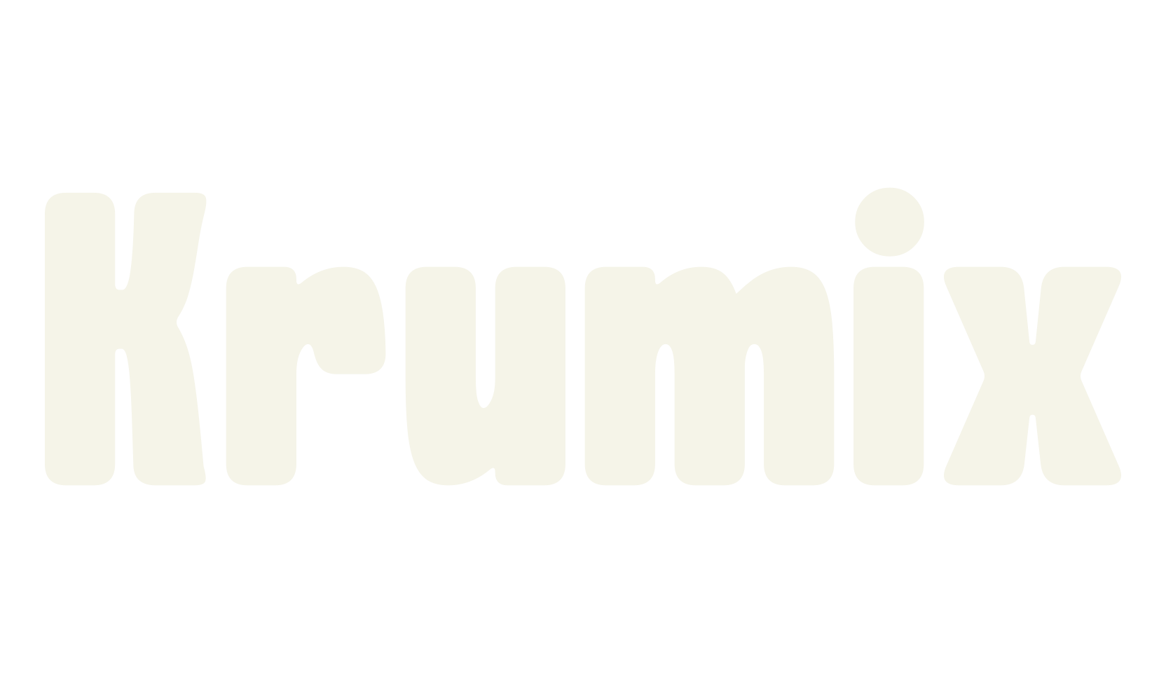 Krumix, sans serif font preview