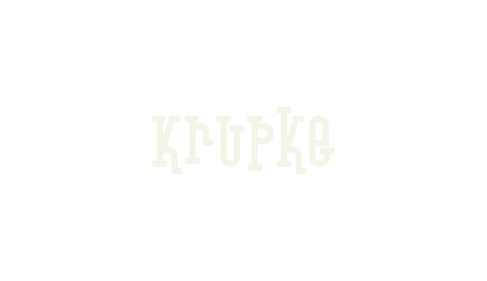Krupke, serif font preview