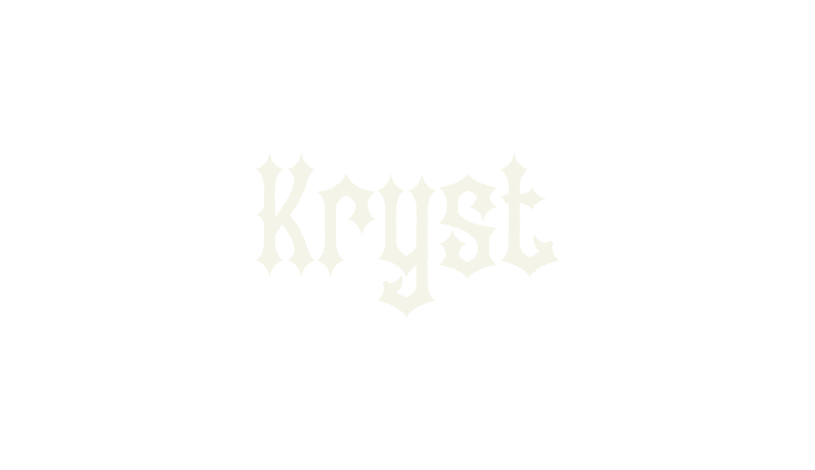 Kryst, display market font preview