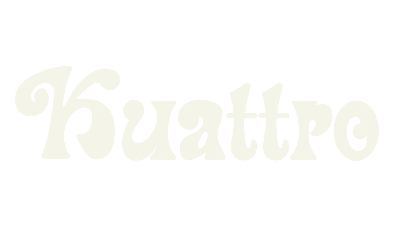 Kuattro, handwritten font preview