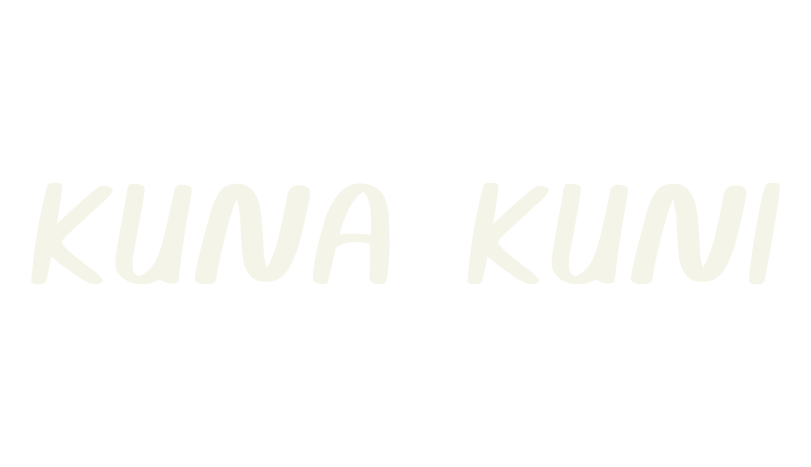 Kuna Kuni, all caps font preview