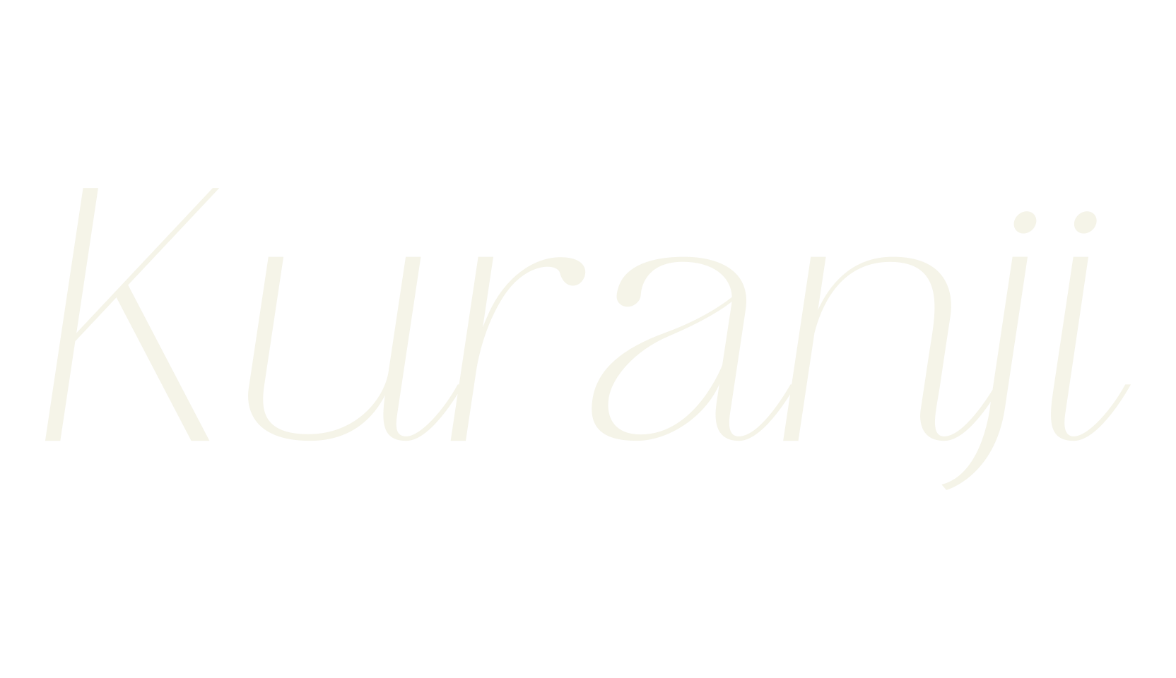 Kuranji, script font preview