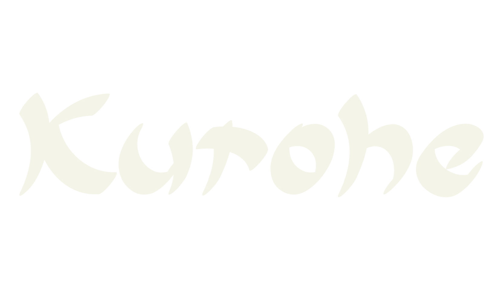 Kurohe, number font preview