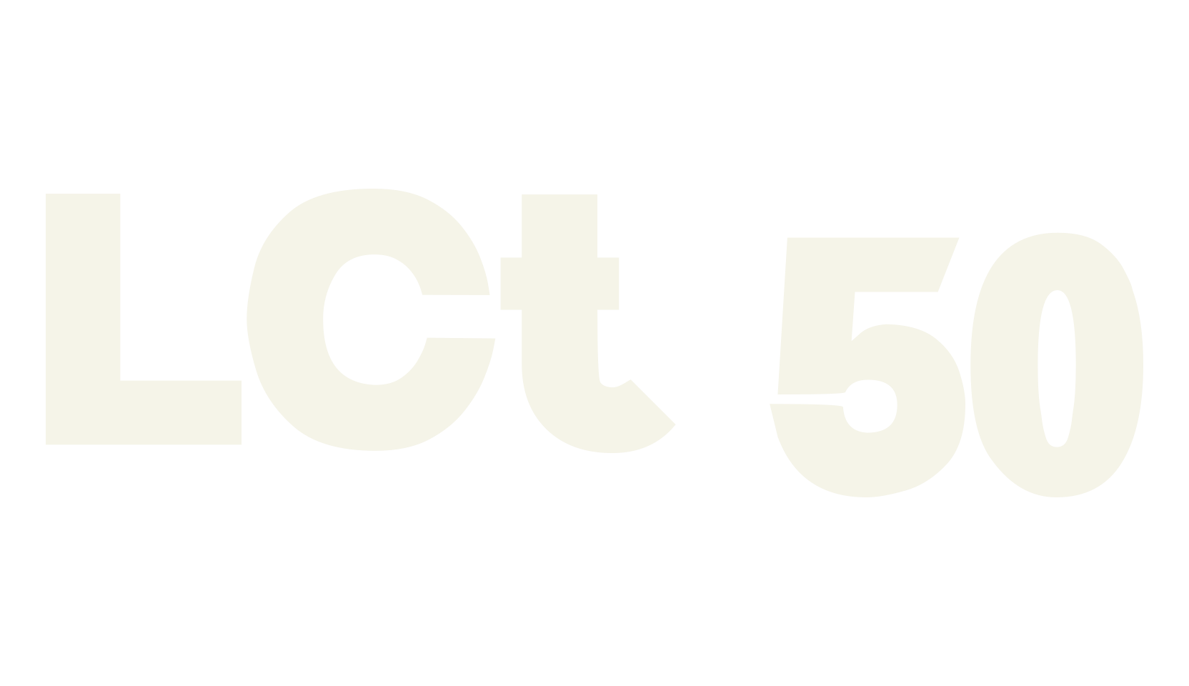 LCt 50, sans font preview