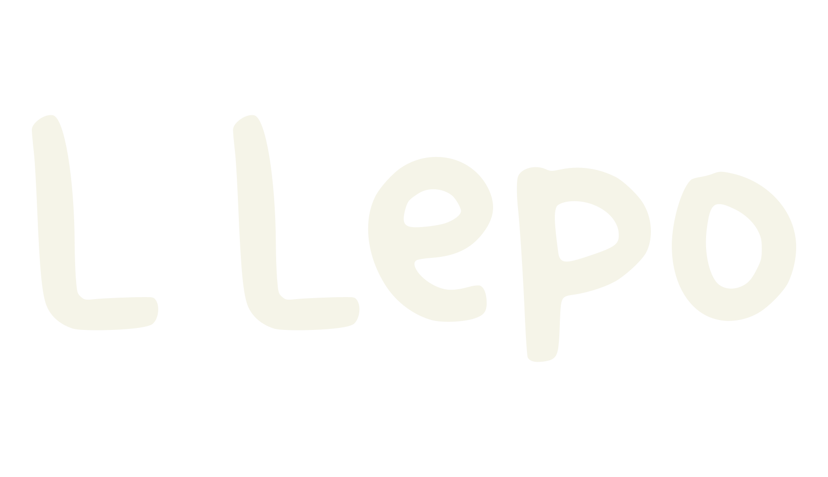 L Lepo, comic book font preview
